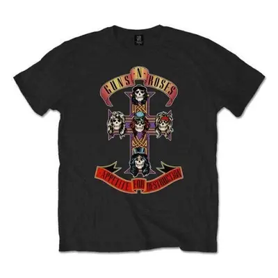 Guns N' Roses T-shirt Appetite for Destruction Unisex Black