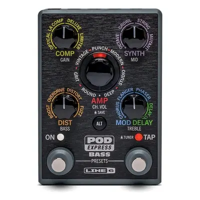 Line6 Pod Express Bass Multieffet basse