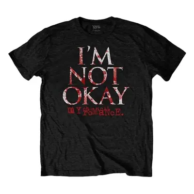 My Chemical Romance T-shirt I'm Not Okay Unisex Black