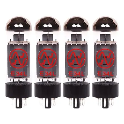 JJ Electronic E34L Matched Quad Lampes pour amplificateurs