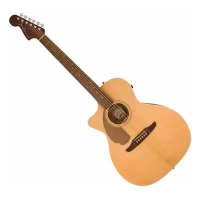 Fender Newporter Player LH Natural Guitare Jumbo acoustique-électrique