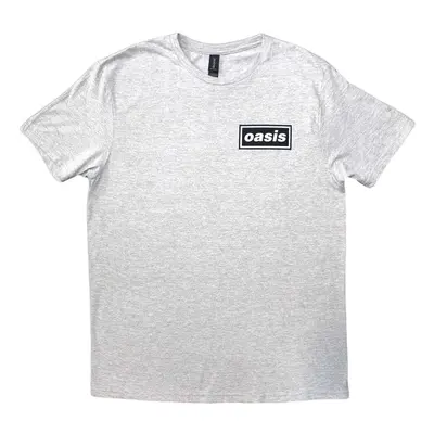 Oasis T-shirt Definitely Maybe Promo Unisex Grey