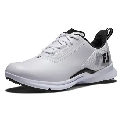 Footjoy Fuel White/White/Grey Chaussures de golf pour hommes