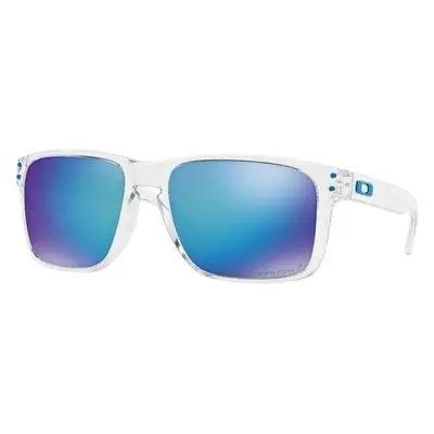 Oakley Holbrook Polished Clear/Prizm Sapphire Polarized Lunettes de vue