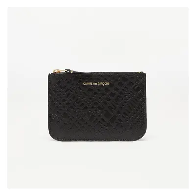 Portefeuille Comme des Garçons Embossed Roots Wallet Black