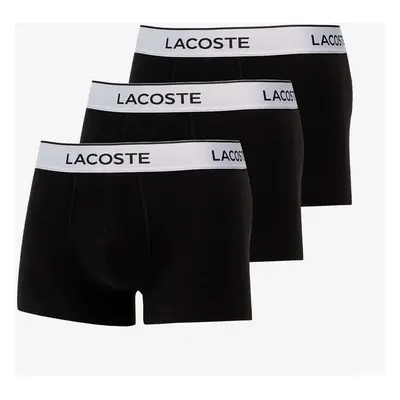 LACOSTE Underwear Trunk 3-Pack Black