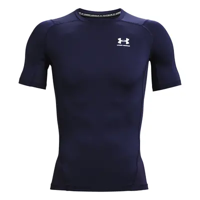 T-shirt Under Armour Hg Armour Comp SS Midnight Navy/ White