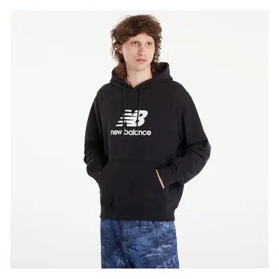 Sweatshirt New Balance Sport Essentials French Terry Logo Hoodie Black