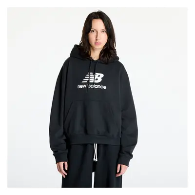 Sweatshirt New Balance Sport Essentials French Terry Logo Hoodie Black