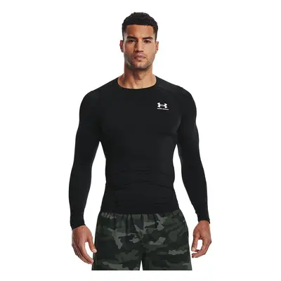 T-shirt Under Armour Hg Armour Comp LS Black/ White