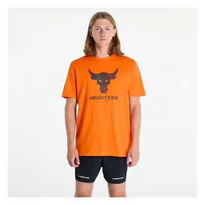 T-shirt Under Armour Project Rock Payoff Graphc SS Team Orange/ Black