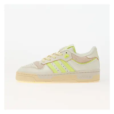 Baskets adidas Rivalry Low W Ivory/ Lucid Lemond/ Easy Yellow EUR