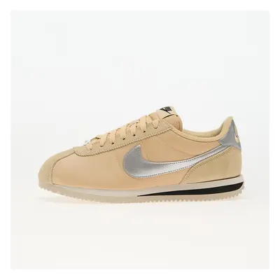 Baskets Nike W Cortez Txt Sesame/ Metallic Silver-Lt Orewood Brn EUR