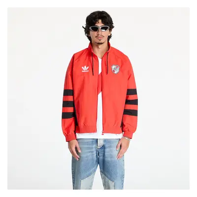 Coupe-vent adidas River Plate Tracktop Red/ Black