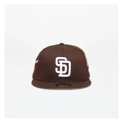 New Era San Diego Padres MLB Coops Patch 59FIFTY Cap Walnut