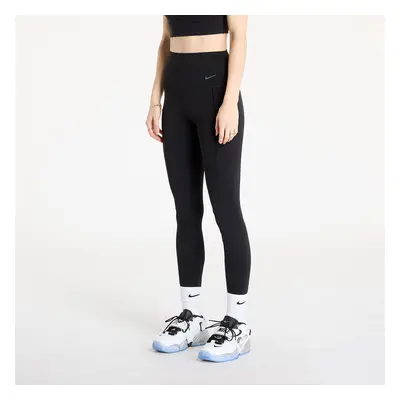 Leggings Nike Universa Women's Medium-Support High-Waisted Full-Length Leggings with Pockets Bla