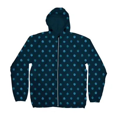 Dedicated Windbreaker Dots Navy