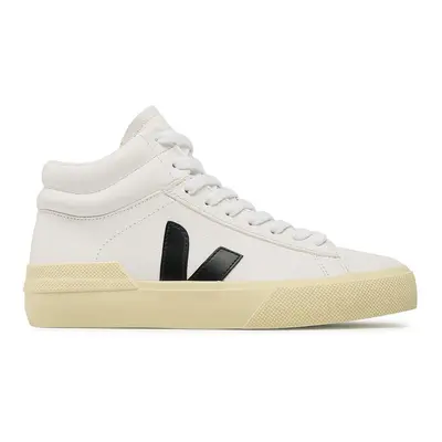 Veja MINOTAUR CHROMEFREE LEATHER WHITE BLACK BUTTER