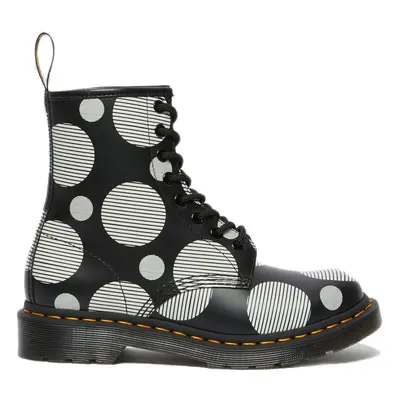 Dr. Martens Polka Dot Smooth Leather Boots