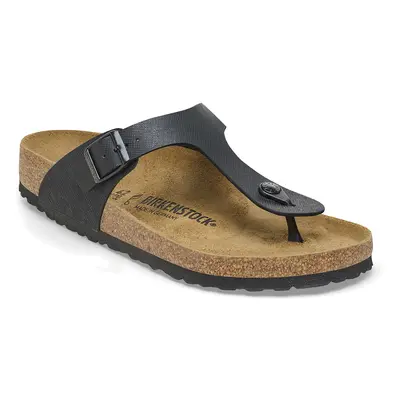 Birkenstock Gizeh BS Saffiano Black Narrow Fit