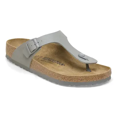 Birkenstock Gizeh BF Saffiano Stone Coin Regular Fit