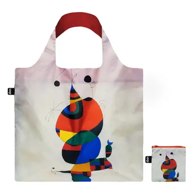 Loqi Joan Miro - Woman, Bird and Star Recycled Bag