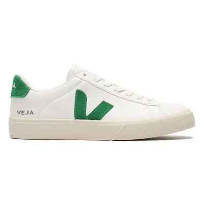 Veja CAMPO CHROMEFREE LEATHER EX WHITE EMERAUDE