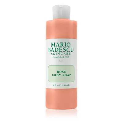 Mario Badescu Rose Body Soap gel douche énergisant à l'huile de rose