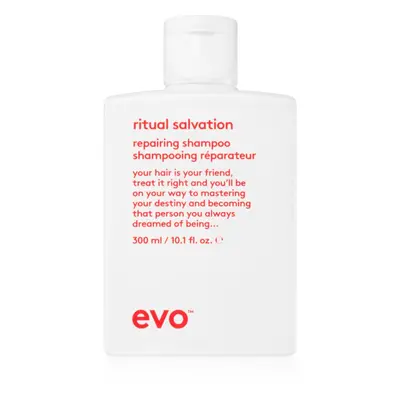 EVO Repair Ritual Salvation shampoing fortifiant pour cheveux abîmés et colorés