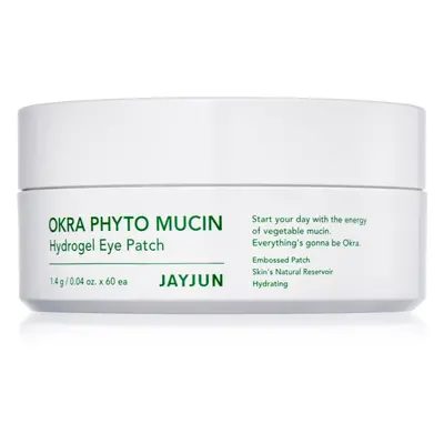 Jayjun Okra Phyto Mucin masque hydrogel contour des yeux