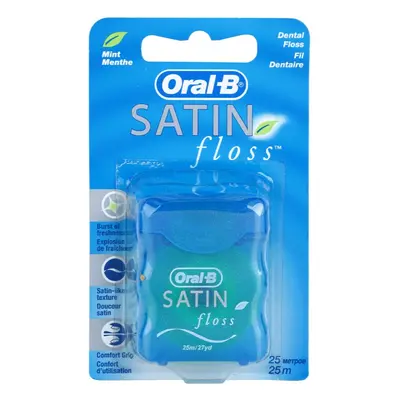 Oral B Satin Floss fil dentaire saveur Menthol