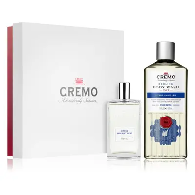 Cremo Set Citrus and Mint coffret cadeau pour homme