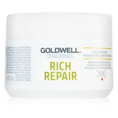 Goldwell Dualsenses Rich Repair masque pour cheveux secs et abîmés