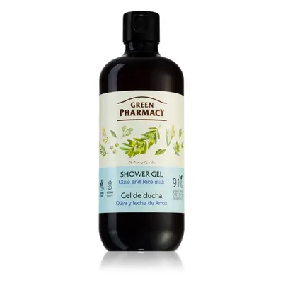 Green Pharmacy Olive & Rice Milk Shower Gel gel de douche nourrissant