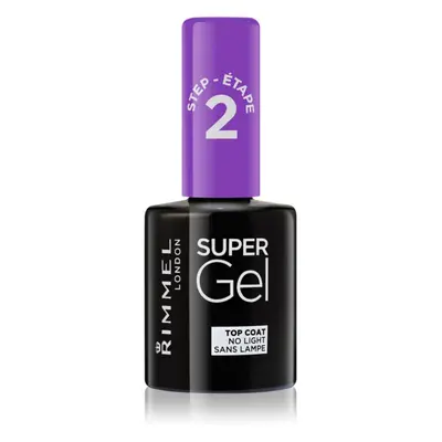 Rimmel Super Gel Step Glitter vernis de protection pour un éclat lumineux