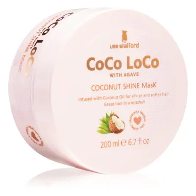 Lee Stafford CoCo LoCo Agave masque illuminateur pour des cheveux brillants et doux