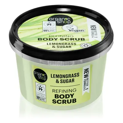 Organic Shop Lemongrass & Sugar gommage doux corps