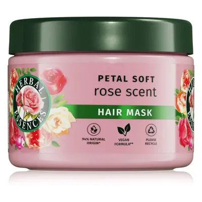 Herbal Essences Rose Scent Petal Soft masque nourrissant pour cheveux secs