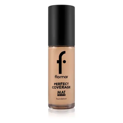 flormar Perfect Coverage Mat Touch Foundation fond de teint matifiant pour peaux mixtes à grasse