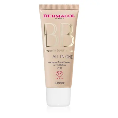 Dermacol Hyaluron Beauty Cream BB crème hydratante SPF teinte No.1 Sand