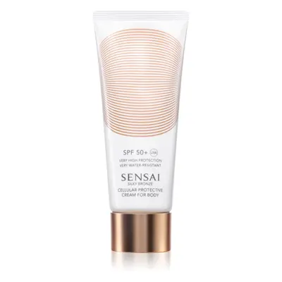 Sensai Silky Bronze Cellular Protective Cream for body crème solaire anti-âge SPF 50+