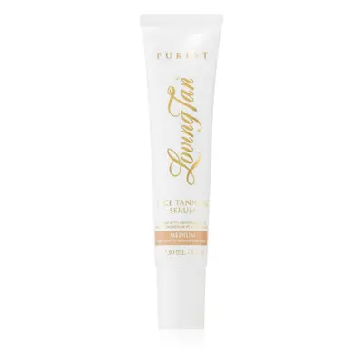 Loving Tan Purest sérum auto-bronzant visage teinte Medium