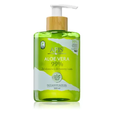 Apis Natural Cosmetics Aloe Vera gel hydratation intense visage, corps et cheveux