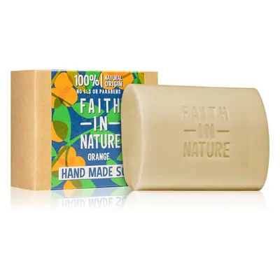 Faith In Nature Hand Made Soap Orange savon solide naturel