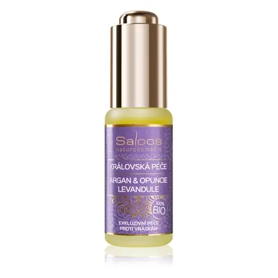 Saloos Bio King's Care Argan & Opuntia & Lavender huile d'argan bio arôme lavande