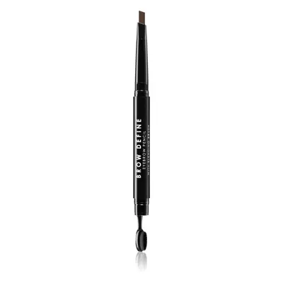 MUA Makeup Academy Brow Define crayon pour sourcils avec brosse teinte Dark Brown