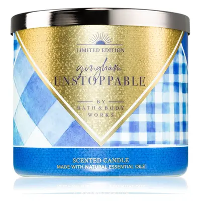 Bath & Body Works Limited Edition Gingham Unstoppable bougie parfumée