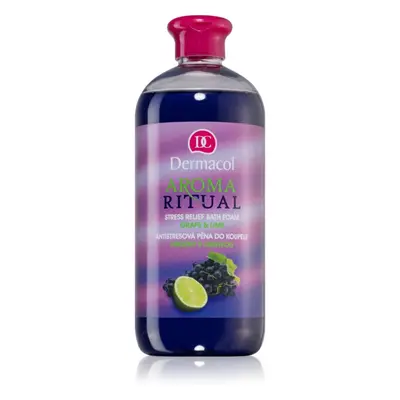 Dermacol Aroma Ritual Grape & Lime bain moussant anti-stress