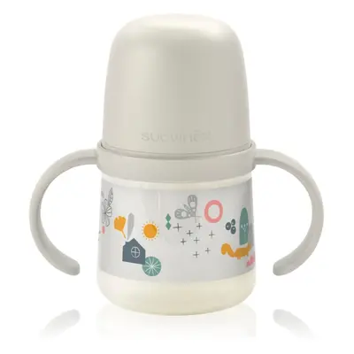 Suavinex Walk First gourde enfant avec supports m+ Cream