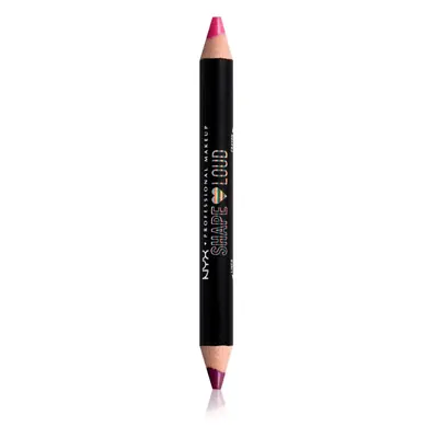 NYX Professional Makeup Lip Liner Duo Pride Line Loud rouge à lèvres + crayon lèvres effet mat t